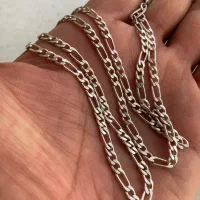 زنجیر نقره فیگارو ترک|جواهرات|تهران, سردارجنگل|دیوار