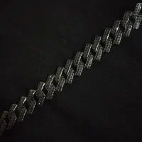 گردنبند فول نگین مشکی نایاب