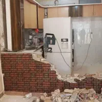 تخریب کاری  با نخاله جمع کردن  حتا یک متر داری