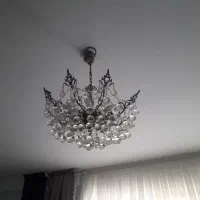 لوستر  به همراه دو عدد دیوار کوب