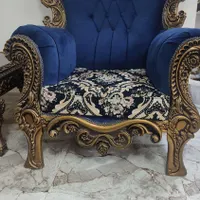 مبل سلطنتی اصل۹ نفره به همراه میز عسلی|مبلمان خانگی و میز عسلی|رشت, توشیبا|دیوار
