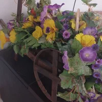 کالسکه گل مصنوعی|گل مصنوعی|بیرجند, |دیوار