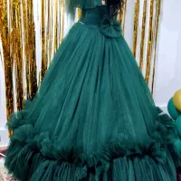 لباس عروس فنر دار دخترانه