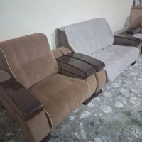 فرش نو با طرح کاملا جدید و مبل|فرش|شاهین‌شهر, خانه کارگر|دیوار