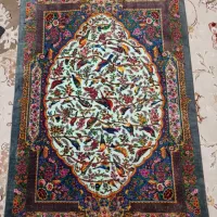 فرش زرچاک تمام ابریشم