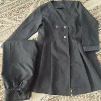 لباس فرم دخترانه مانتوشلواردرحدنو سایز۲۶
