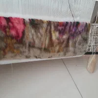 تابلو فرش نیمه کار