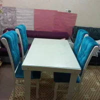 میز غذا خوری ۴نفره|میز و صندلی غذاخوری|اراک, |دیوار