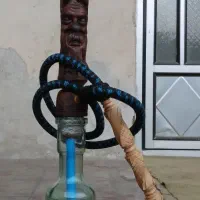 قلیان چوب سرخ طرح دار...