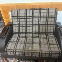 مبل ۷نفره به همراه میزعسلی وجلومبلی سالم