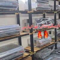 کبابپز استیل گازی 70سانت باربیکیو پایه چدن|اجاق گاز و لوازم برقی پختوپز|تهران, تهرانپارس شرقی|دیوار