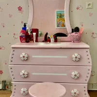 سرویس خواب نوجوان کامل|تخت و سرویس خواب|آباده, |دیوار