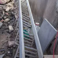 پله آهنی محکم