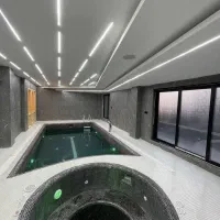 ۱۸۰ متر ویلا باغ / در فاز دو با استخر و روف گاردن