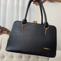 کیف چرم رنگ مشکی زنانه|کیف، کفش، کمربند|ری, دیلمان|دیوار