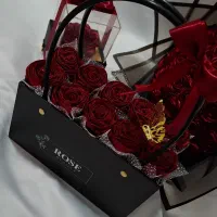 گل ربانی،رز روبانی،دسته گل،باکس گل،پول آرایی|گل مصنوعی|شیراز, پودنک|دیوار