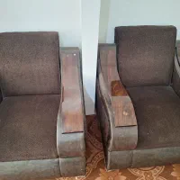 مبل راحتی ۳ تکه|مبلمان خانگی و میز عسلی|محمودآباد, |دیوار