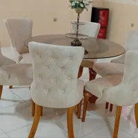 میز وصندلی ناهار خوری با هر تعداد صندلی که بخوای