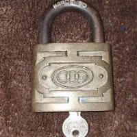 قفل برنجی قدیمی ۲ عدد