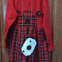 لباس پاییزه همراه با کیف