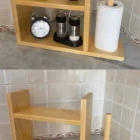 ساخت سفارشی انواع ارگانایزر و نظم دهنده چوبی|کتابخانه، شلف، قفسه‌های دیواری|کاشان, دشت چال|دیوار