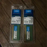 رم 16 گیگ کروشال ۲ کاناله 2666 cl19 ddr4