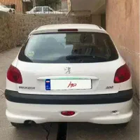 ۲۰۶ تیپ ۲ مدل ۱۴۰۱ سفید بی رنگ|خودرو سواری و وانت|ساری, |دیوار