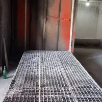 کوره رنگ پودری الکترواستاتیک