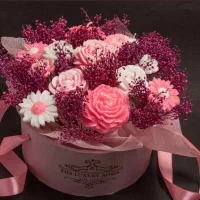 انواع باکس گل شمع جاودان|گل مصنوعی|اسلام‌شهر, شهرک قائمیه|دیوار