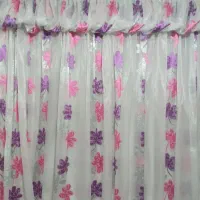 پرده حریربراق بامیل پرده فقط وفقط300