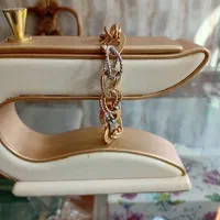 دستبندکارتیره والنگوسایز۴جمعه درطلای محسن