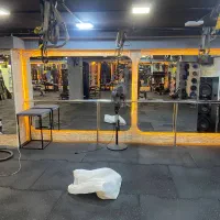 آینه باشگاه بک لایت مدل لایت با نورپردازی کامل