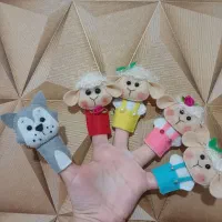 عروسک انگشتی حروف الفبا هدیه روز کودک