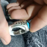 انگشتر مردونه فیروزه|جواهرات|قم, علی آباد|دیوار