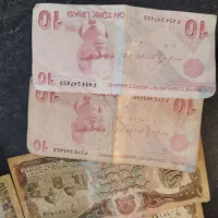 پول قدیمی|کلکسیون سکه، تمبر، اسکناس|شبستر, |دیوار