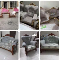 رنگ کاری مبلمان آراد تعمیرات پذیرفته میشود|مبلمان خانگی و میز عسلی|سبزوار, طبرسی (جعفرآباد)|دیوار