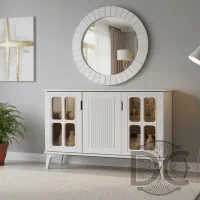 کنسول ۱۲۰/آیینه گرد/تولیدی/رنگبندی|بوفه، ویترین، کنسول|تهران, شهید رجایی|دیوار