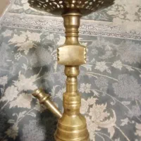قلیون برنجی سنگین و اصیل|صنایع دستی و سایر لوازم تزئینی|تهران, جمال‌زاده|دیوار