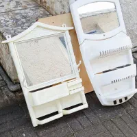 جا صابونی حمامی آینه دار