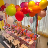 بادکنک‌آرایی/چیدمان دکور و میز پینترستی/اقسـ ـاط|خدمات پذیرایی، مراسم|کرمان, |دیوار