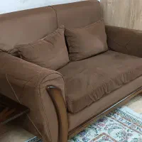 فروش مبل هفت نفره و چهارنفره همراه با میز|مبلمان خانگی و میز عسلی|الوند, |دیوار