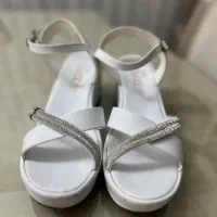 صندل مجلسی سفید|کیف، کفش، کمربند|قزوین, |دیوار