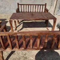 کرسی چوبی|صندلی و نیمکت|مراغه, |دیوار