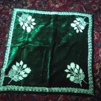 رومیزی قدیمی سوفله خوری