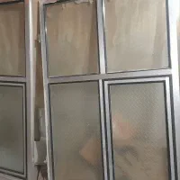 پنجره آلومینیوم سالم وقابل استفاده|مصالح و تجهیزات ساختمان|قم, نخودی|دیوار