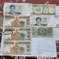 اسکناس داخلی خارجی، 100تومنی دارای ارور رنگ