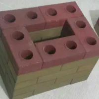 آجر سفال.گری.سه گل.پازلی|مصالح و تجهیزات ساختمان|مرودشت, کوشک|دیوار