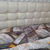 تختخواب دو نفره همراه با تشک طبی فنری|تخت و سرویس خواب|تهران, مینای شمالی (مخبر)|دیوار