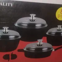 سرویس 8 پارچه نسوز چدنی فورته