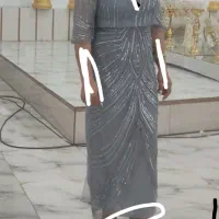 لباس مجلسی مروارید دوزی سایز ۴۲